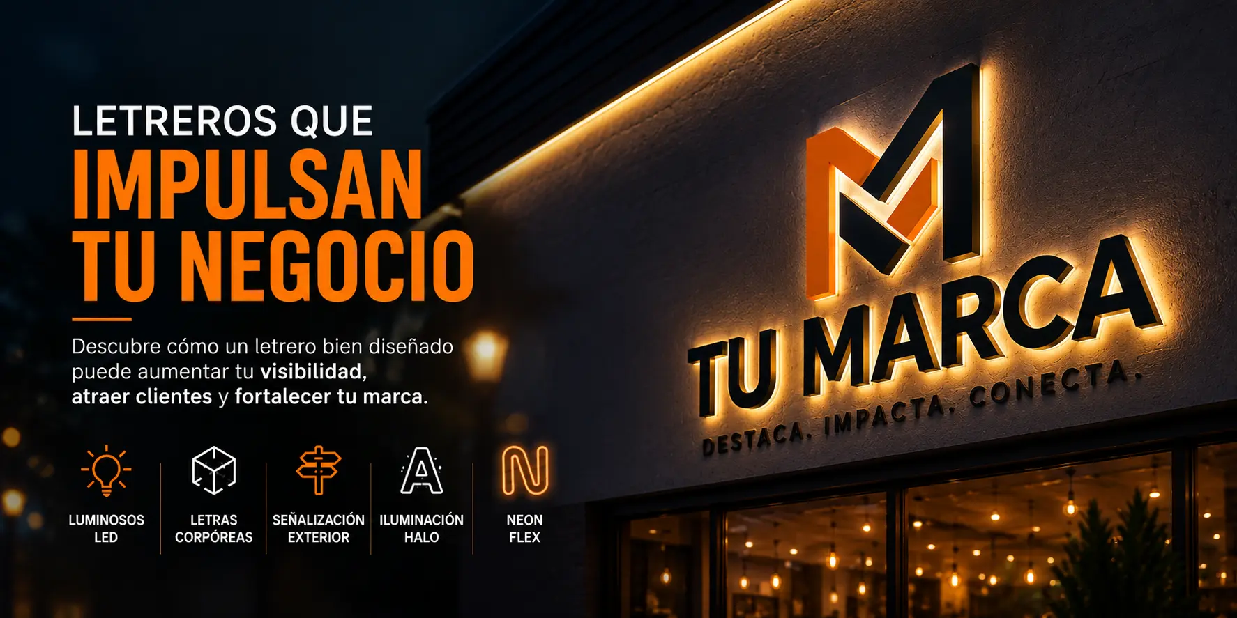 5 Tipos de Letreros que Atraen Clientes