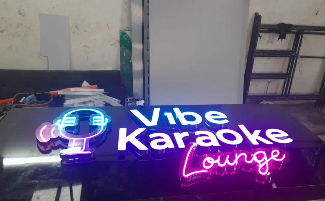 Letrero LED comercial