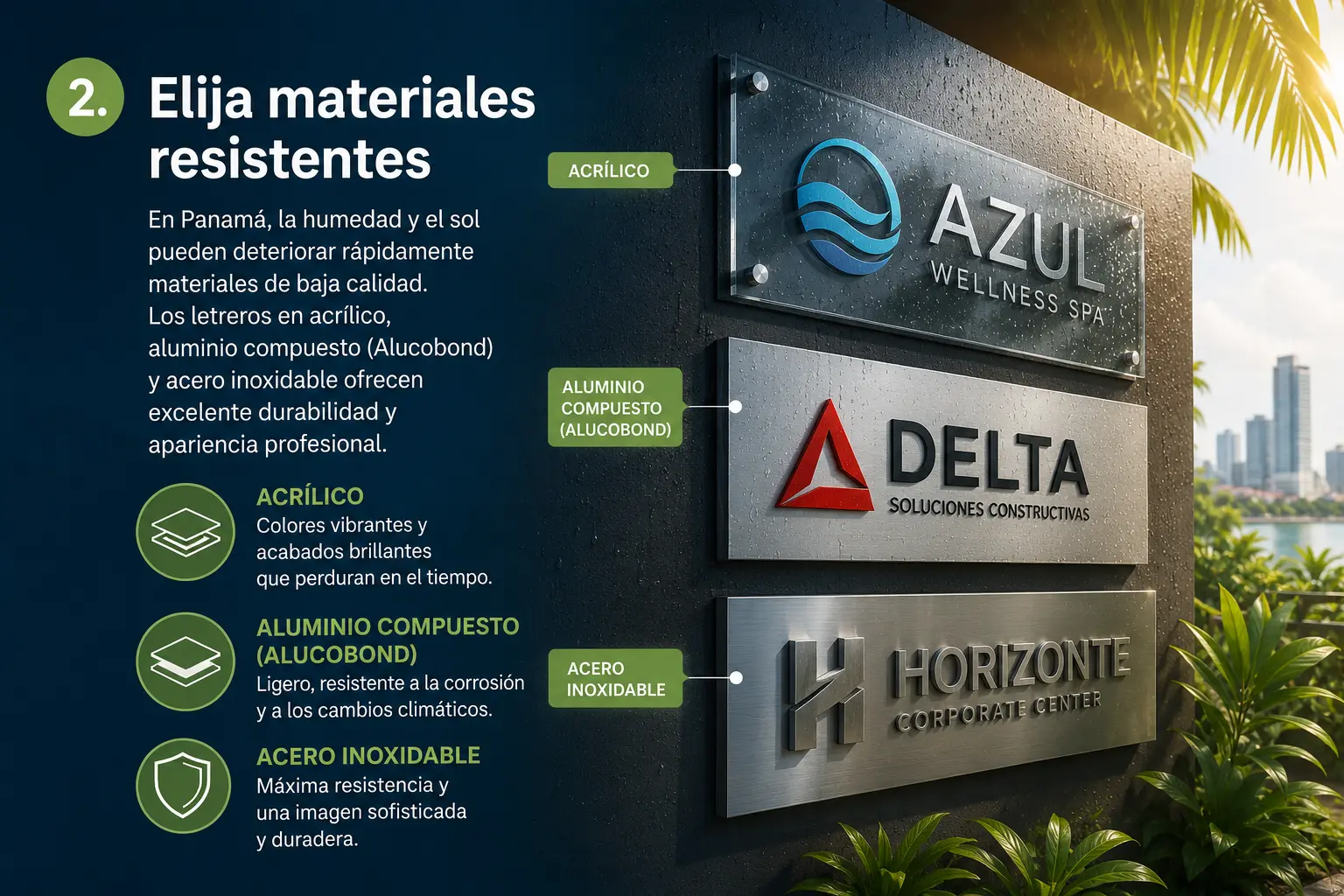 Letras corpóreas modernas